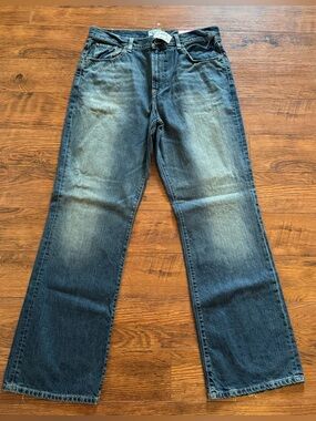 New Vintage American Eagle Jeans Men's 34x32 Blue Low Rise Boot Y2K Denim